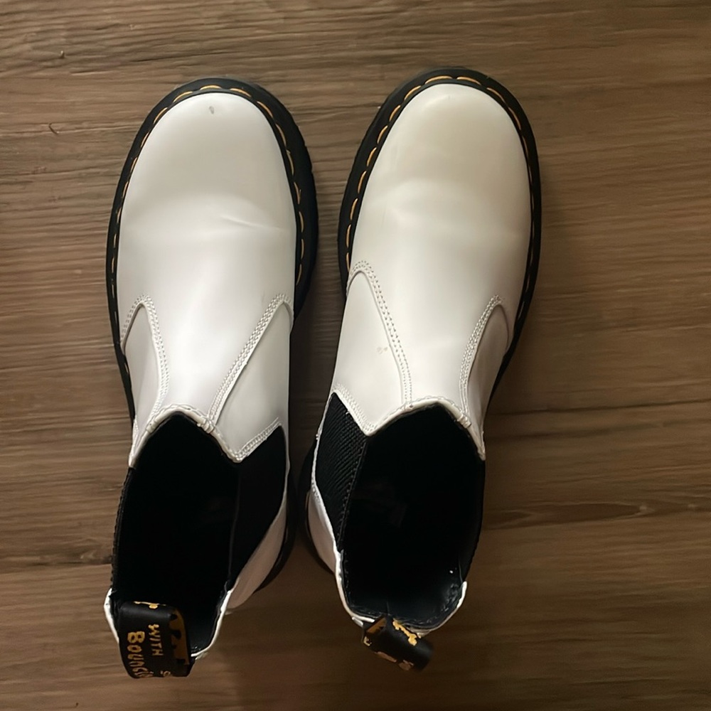 White Dr Marten 2976 Quad